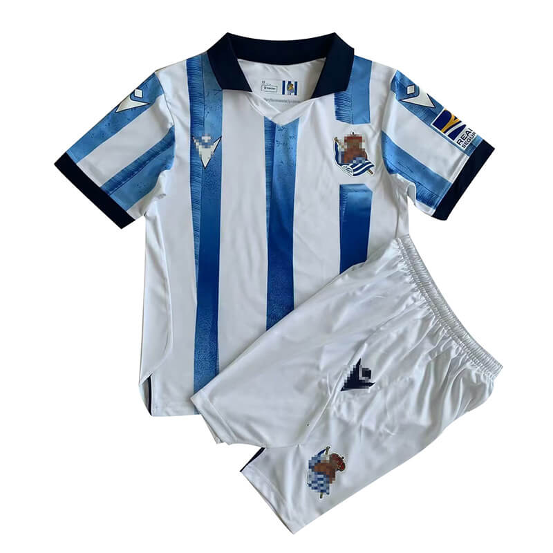 Camiseta Real Sociedad 2023/2024 Hombe Niño Kit